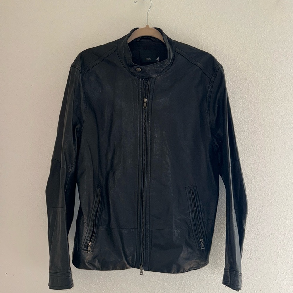 Vince lamb leather men’s jacket